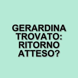 Gerardina Trovato: la cantante degli anni '90 tra successi, sfide e riservatezza