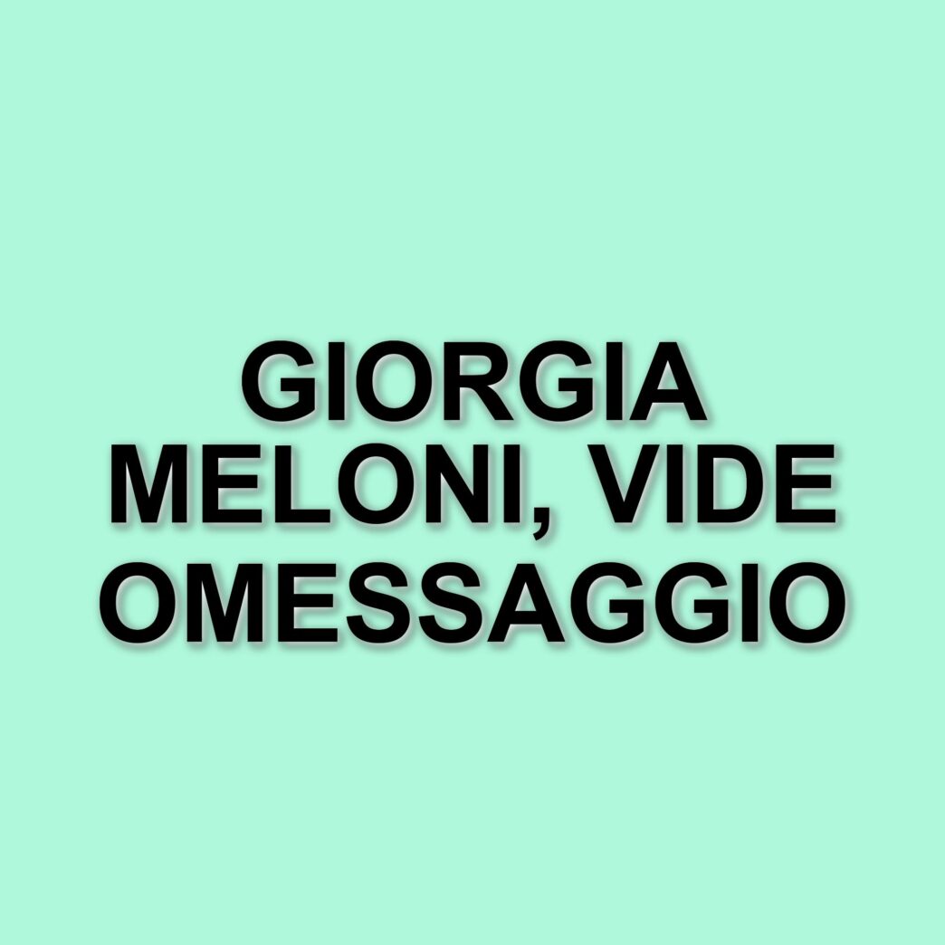 Giorgia Meloni saluta il congresso della Lega: "Ascoltiamo i nostri elettori"