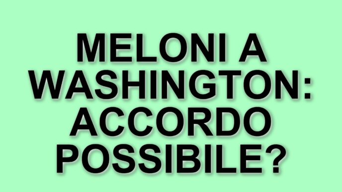 La visita di Giorgia Meloni a Donald Trump: tensioni e reazioni in Europa