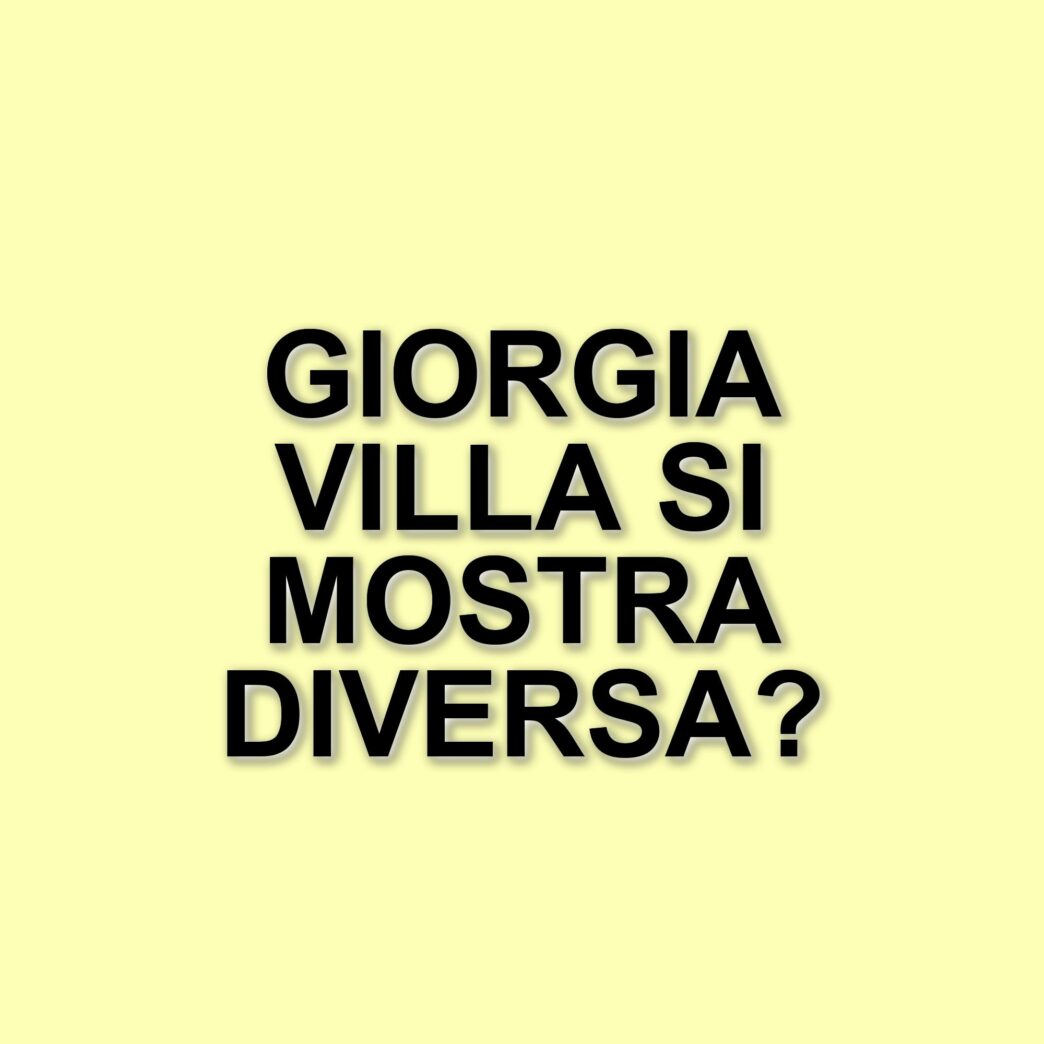 Giorgia Villa, la capitana delle Fate, protagonista del reality "The Couple"