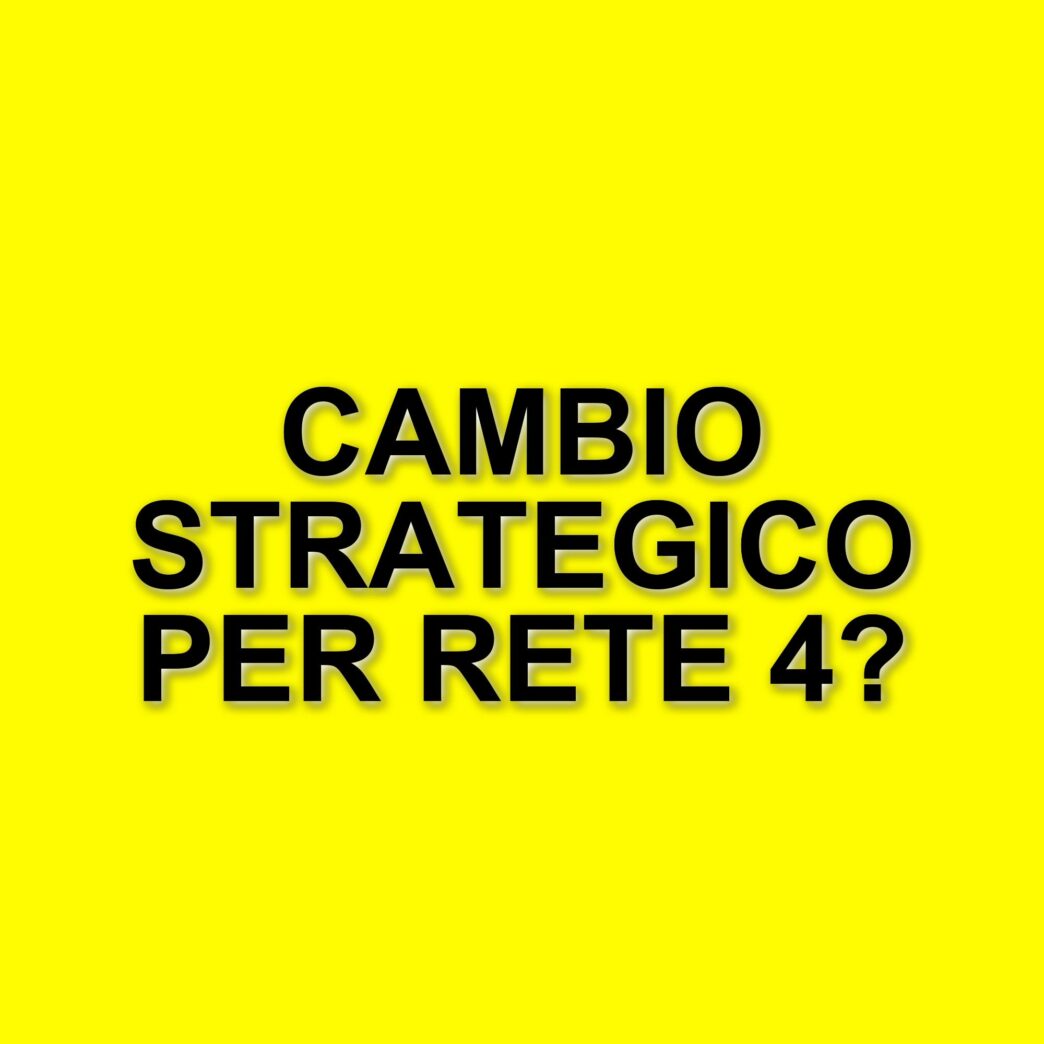 Rete 4 cambia direzione: Sebastiano Lombardi lascia, arriva Giorgio Grignaffini