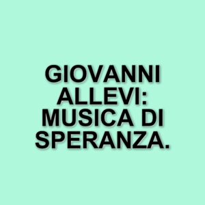 Giovanni Allevi torna sul palco con il tour "Musica dell’Anima": un viaggio tra dolore e rinascita