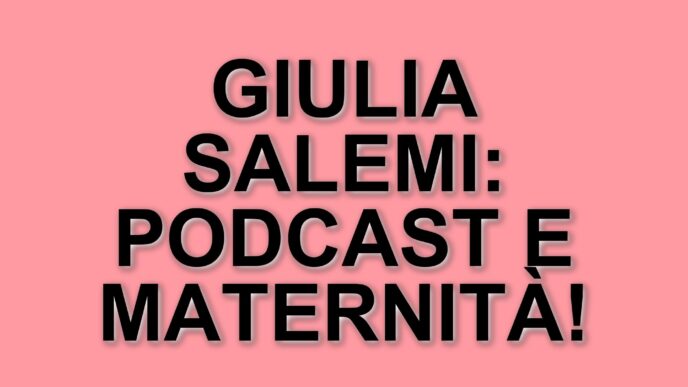 Giulia Salemi svela i dettagli della nuova stagione di "Non lo faccio x moda" e la vita da mamma