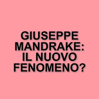 Giuseppe Mandrake Ninno: il comico brindisino che conquista il pubblico con ironia e social