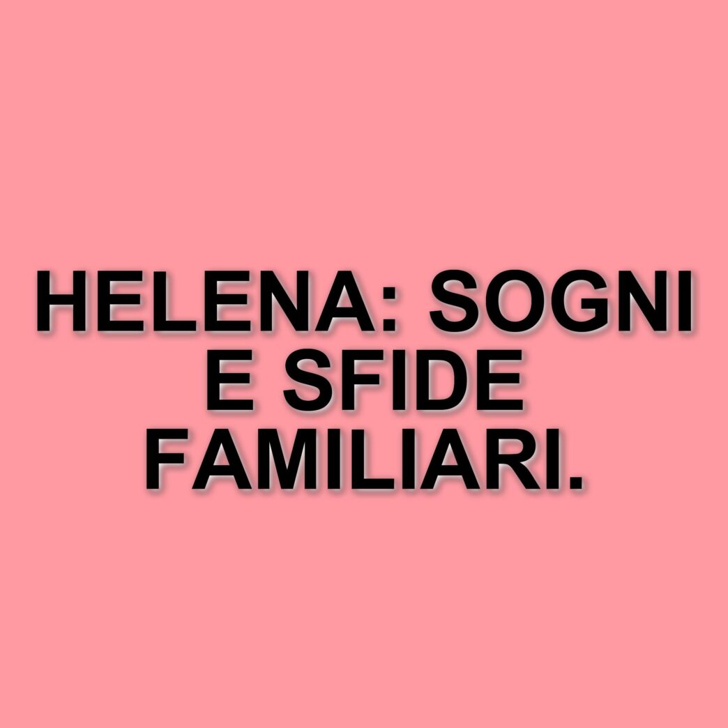Helena Prestes racconta la sua storia a Verissimo: tra sogni, dolori e relazioni spezzate