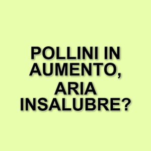 Aggiornamenti sulla qualità dell'aria e pollini nelle regioni nord-occidentali d'italia, 10 aprile 2025