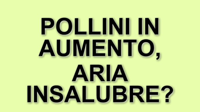Aggiornamenti Sulla Qualità Dell'Aria E Pollini Nelle Regioni Nord-Occidentali D'Italia, 10 Aprile 2025