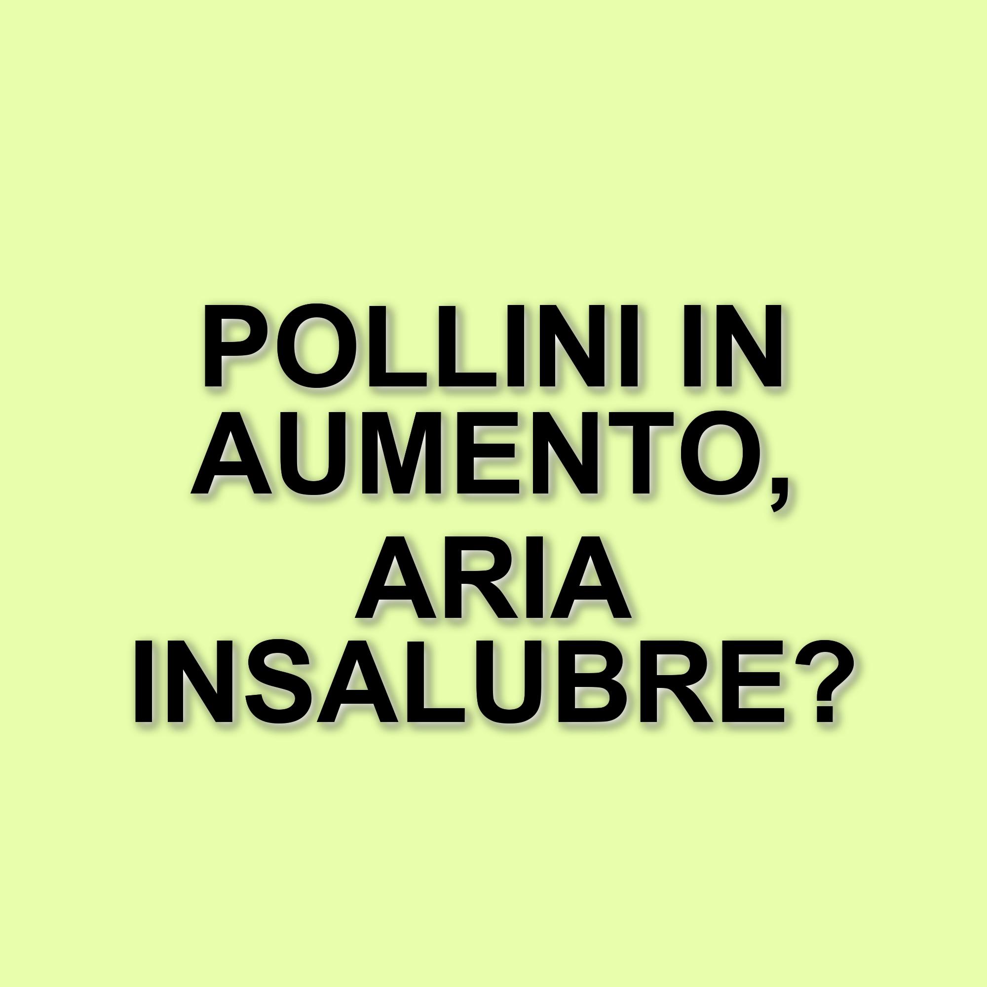 Aggiornamenti sulla qualità dell'aria e pollini nelle regioni nord-occidentali d'italia, 10 aprile 2025