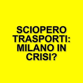 Sciopero Nazionale dell'11 Aprile 2025: Trasporti a Rischio in Tutta Italia