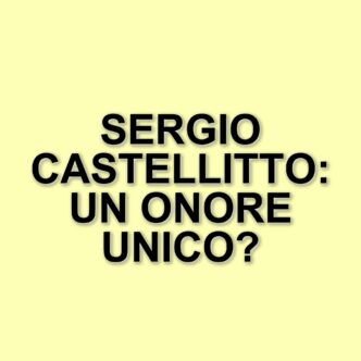 Sergio Castellitto riceve la laurea honoris causa: un riconoscimento per la cultura e l’arte