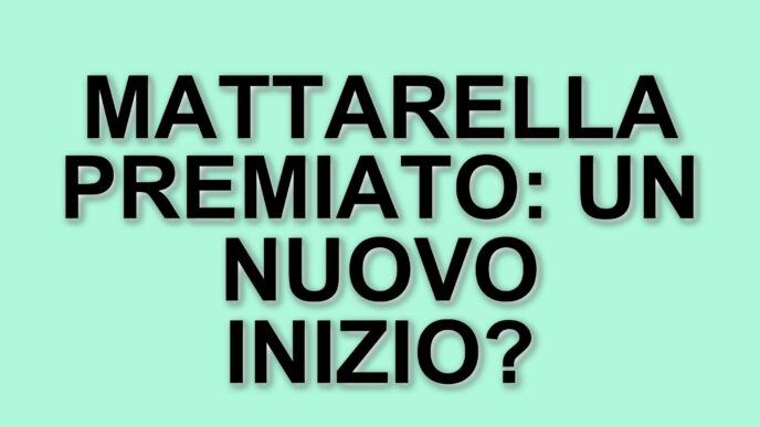 Sergio Mattarella riceve il primo Premio per la Sussidiarietà: un riconoscimento storico per la democrazia