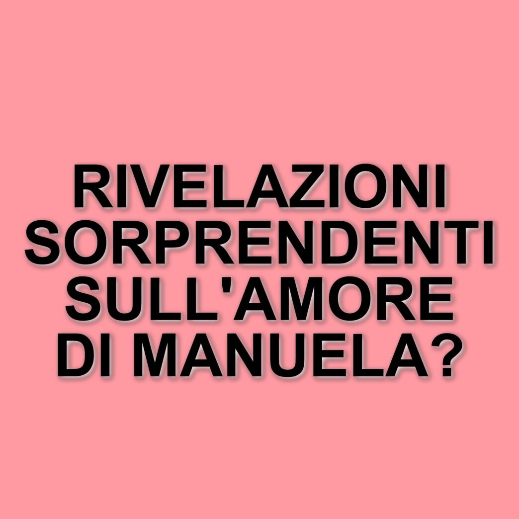 Manuela Arcuri racconta la sua vita e il suo amore: Giovanni Di Gianfrancesco in primo piano
