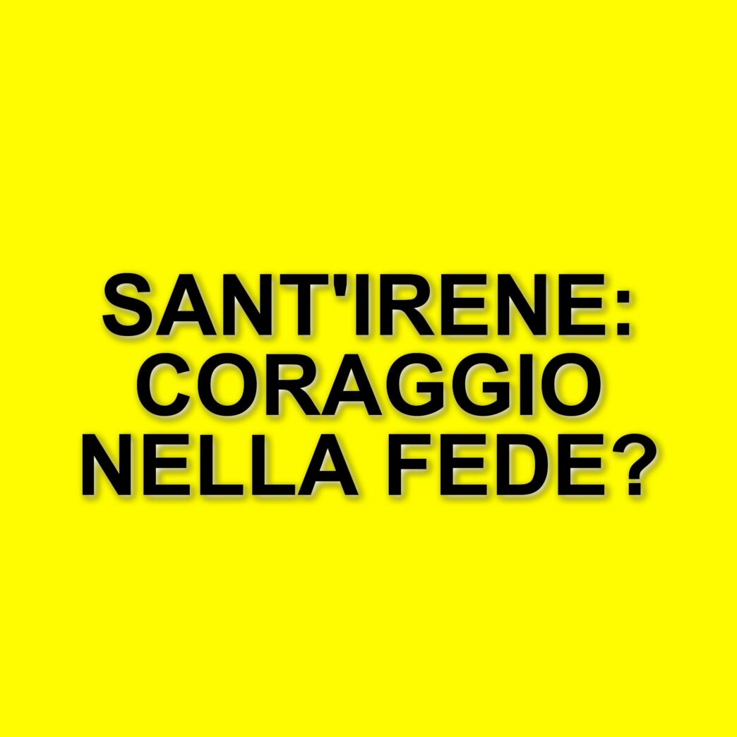 Sant'Irene Vergine: la martire dimenticata che sfidò le persecuzioni di Diocleziano
