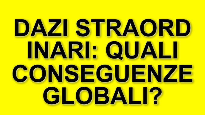 Trump introduce super dazi al 104% contro la Cina e avvia negoziati con altri paesi