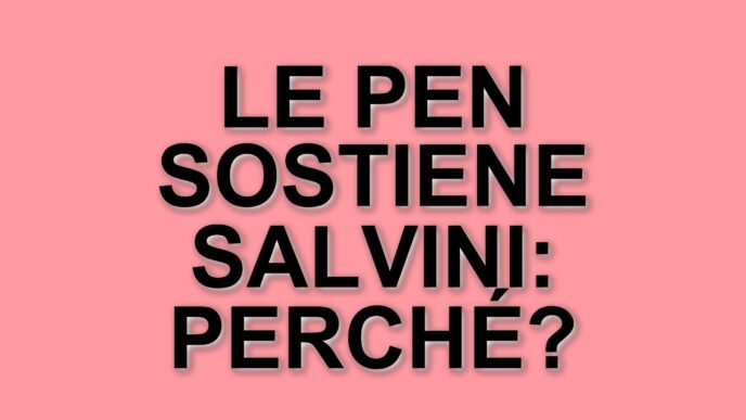 Congressi e alleanze: la presenza di Marine Le Pen al Congresso della Lega a Firenze