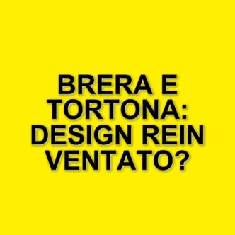 Brera E Tortona: I Quartieri Protagonisti Del Fuorisalone 2025 A Milano