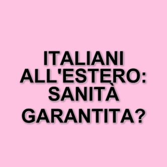 Approvata la legge per l'iscrizione degli italiani all'estero al Servizio Sanitario Nazionale