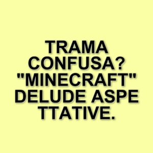 Jack Black e Minecraft: un film che non soddisfa le aspettative in un contesto incerto
