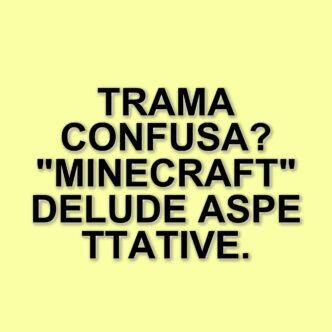 Jack Black e Minecraft: un film che non soddisfa le aspettative in un contesto incerto