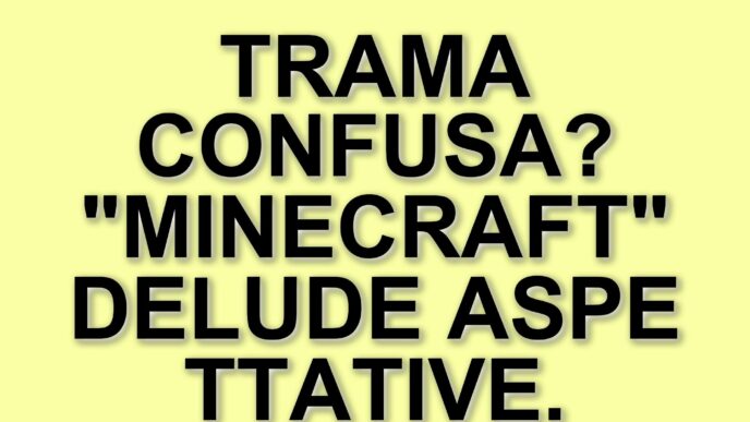 Jack Black e Minecraft: un film che non soddisfa le aspettative in un contesto incerto