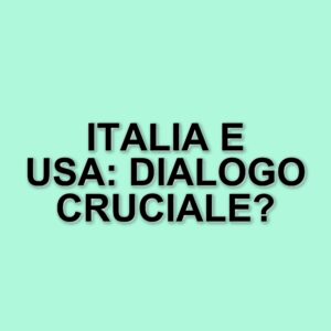 Il governo italiano mobilita 25 miliardi per sostenere le imprese contro i dazi statunitensi