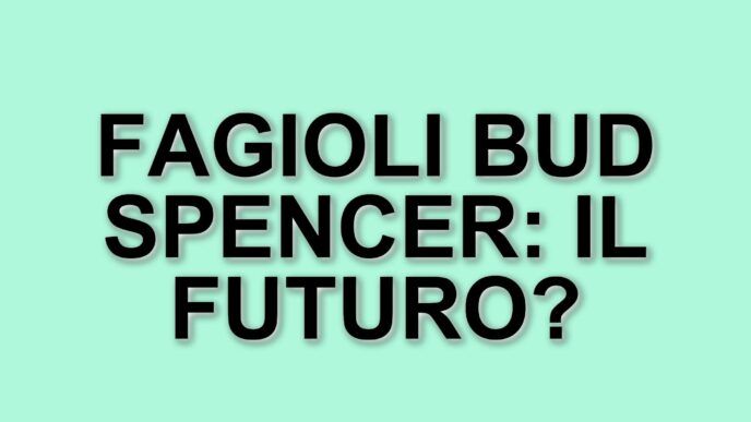 I fagioli di Bud Spencer: un successo commerciale inaspettato per gli eredi di Carlo Pedersoli