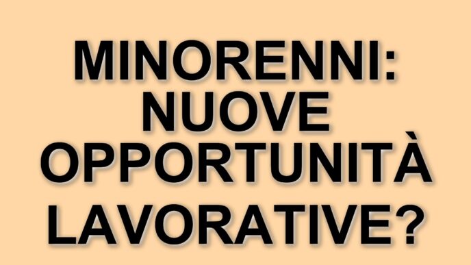 Nuove regole sulla disoccupazione per i minorenni: cosa cambia nel 2025