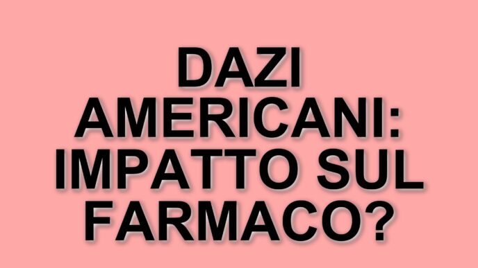 Stop Temporaneo Ai Dazi Usa: Impatti Immediati Sui Mercati E Riflessioni Del Ministro Schillaci