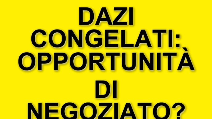 Trump Sospende I Dazi Per Tre Mesi: Reazioni Dall'Italia E Contesto Internazionale