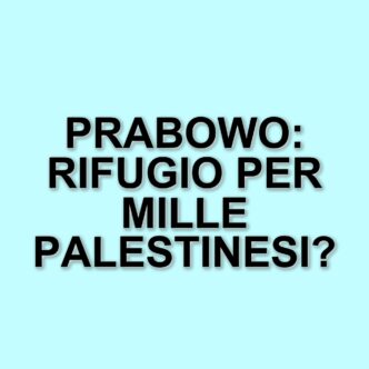 Prabowo Subianto in Medio Oriente: proposta di rifugio temporaneo per i palestinesi di Gaza