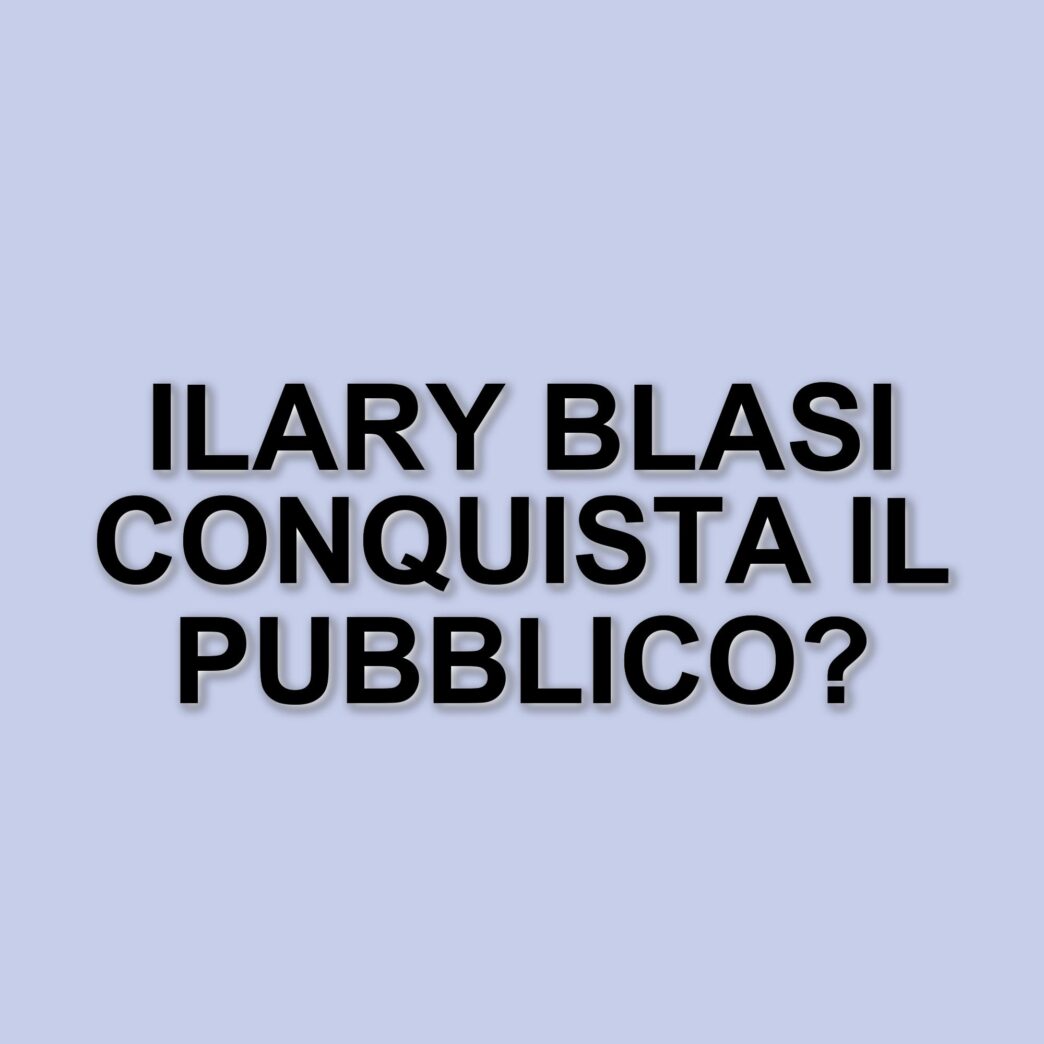 Ilary Blasi fa il suo ritorno su Canale 5 con un look sobrio e ironia travolgente