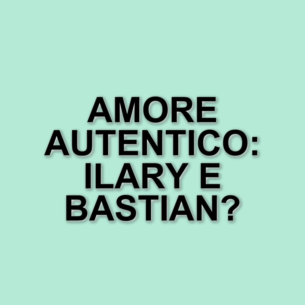 Ilary Blasi e Bastian Muller: una storia d'amore che sorprende e conquista