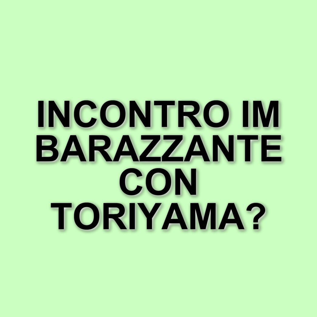 Un aneddoto imbarazzante di Kazuhiko Torishima: quando Toriyama colse il suo editore in un momento imbarazzante