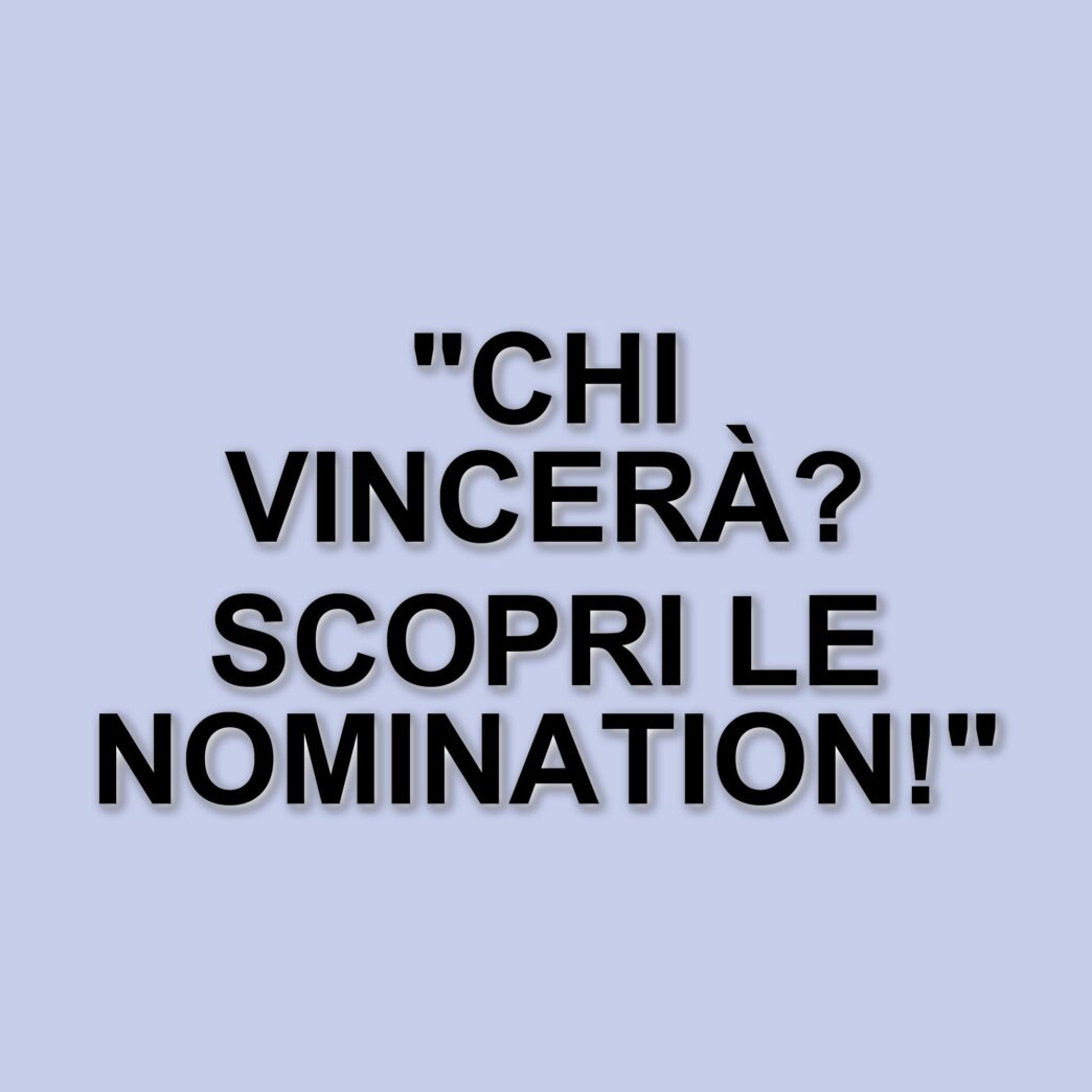 Annunciate le nomination ai David di Donatello 2025: i film più candidati e i dettagli delle categorie
