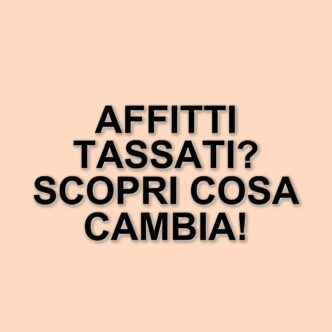 Affitti a canone concordato: le tasse sui contributi comunali secondo l'Agenzia delle Entrate