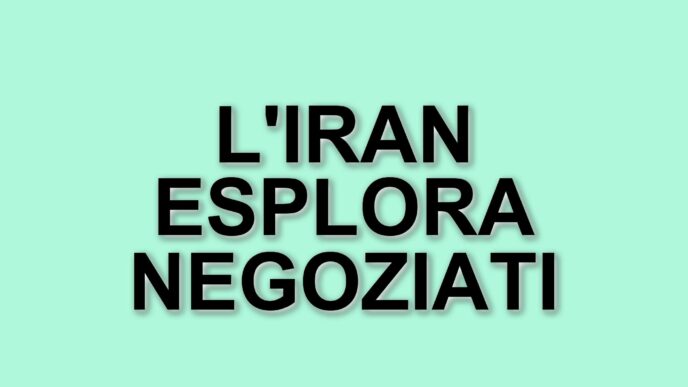Iran e Usa: possibili negoziati indiretti sul programma nucleare in un contesto teso