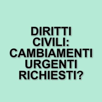 Diritti civili in Italia: un cammino in salita tra immobilismo e speranze di cambiamento