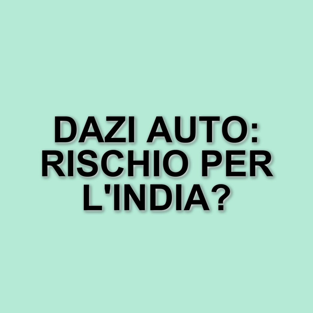 L'India e l'Europa: Un accordo commerciale controverso che rischia di cambiare il mercato automobilistico