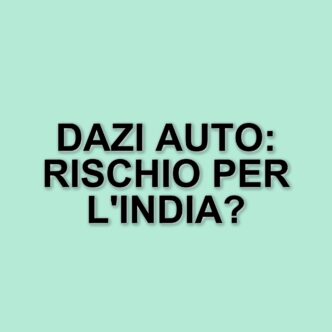 L'India e l'Europa: Un accordo commerciale controverso che rischia di cambiare il mercato automobilistico