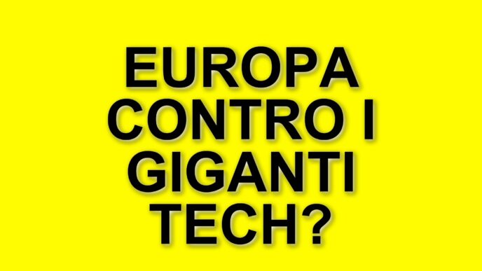 L'unione Europea pronta a rispondere ai dazi statunitensi con nuove regole per le big tech