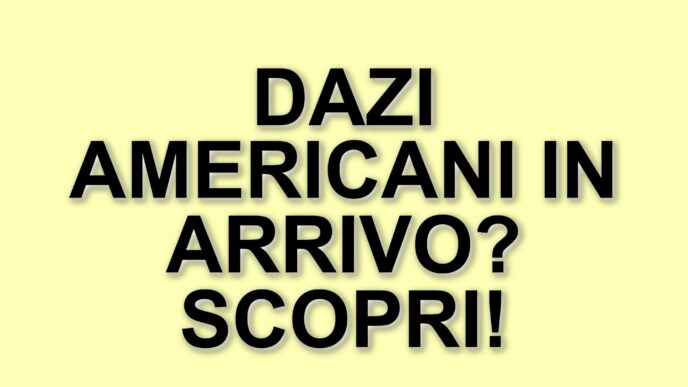L'Unione Europea pronta a rispondere a Trump: dazi in arrivo dal 15 aprile 2025