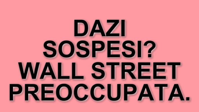 Mercati globali in tensione dopo la smentita della Casa Bianca sui dazi Usa