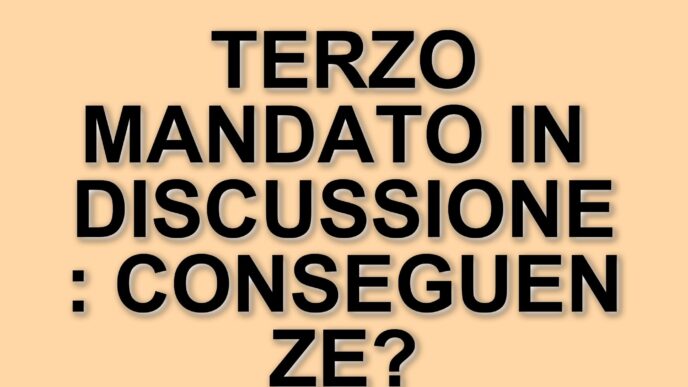 Riconferma per De Luca? La Consulta si pronuncia sulla legge campana sul terzo mandato