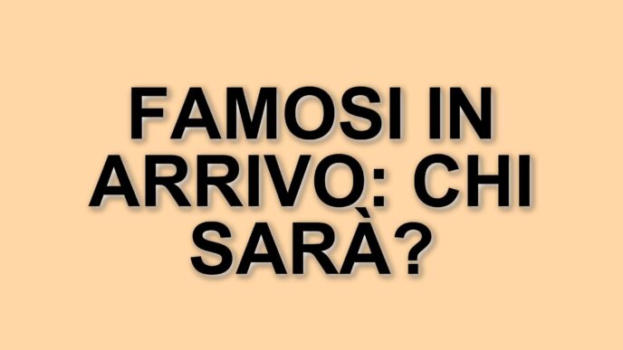 Angelo Famao e Angelo Madonia tra i nuovi concorrenti de L’Isola dei Famosi 2025
