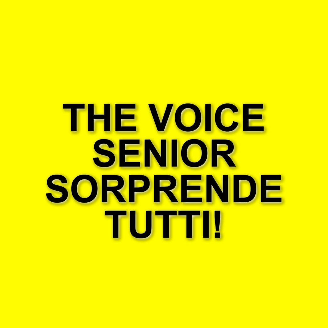 Ascolti TV: 'The Voice Senior' trionfa nella semifinale con oltre 3 milioni di spettatori