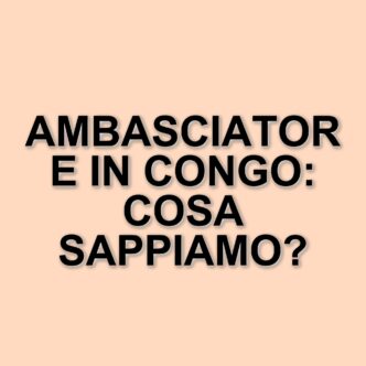 La Misteriosa Morte Dell'Ambasciatore Luca Attanasio: Nuovi Sviluppi E Interrogativi
