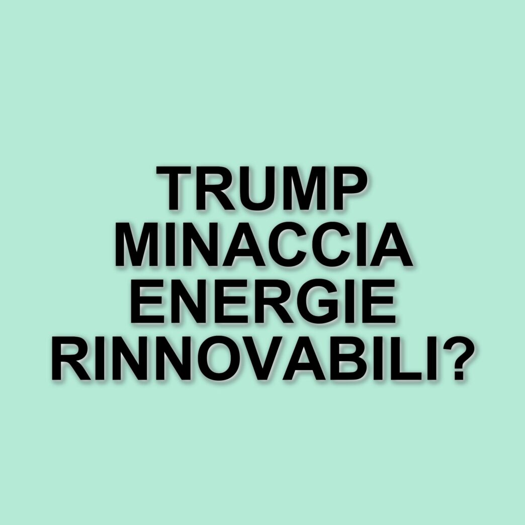 Crescita degli investimenti in energia rinnovabile a rischio per i dazi statunitensi di Trump
