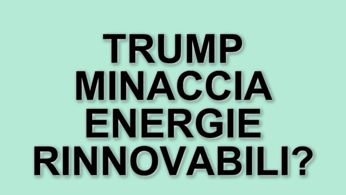 Crescita degli investimenti in energia rinnovabile a rischio per i dazi statunitensi di Trump