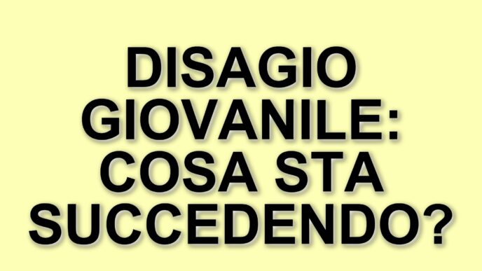 Disagio giovanile: la rottura tra genitori e scuola come causa principale