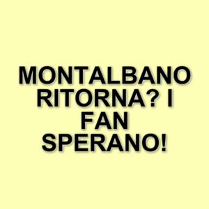 Luca Zingaretti riaccende le speranze per il futuro de Il Commissario Montalbano